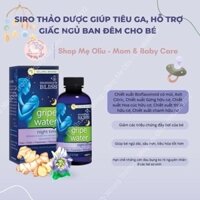 Tiêu ga, đầy hơi cho bé gripe water Mommy's bliss ban đêm