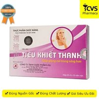 Tiêu Khiết Thanh - Hộp 30 viên uống giúp trong sáng giọng nói, tốt cho thanh quản - cvspharmacy