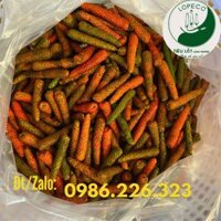 Tiêu Lốp Tươi Hữu Cơ - Tiêu Lốt Tươi Hữu Cơ LOPECO Loại Hảo Hạng Trái To Đỏ Dài Từ 3cm Đến 4cm