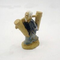 Tiều phu gánh củi trang trí