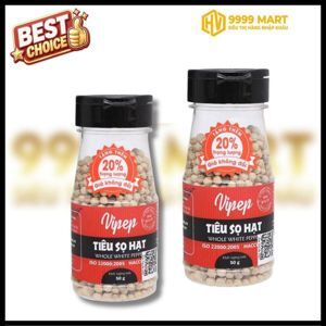 Tiêu sọ hạt Vipep hũ 50g