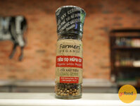 Tiêu sọ hữu cơ farmers Vipep - Organic White pepper 55 gram