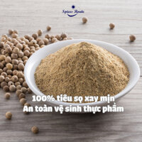 Tiêu sọ xay Spices Route sạch, thơm, cay, nguyên chất 100%, white pepper powder chất lượng xuất khẩu