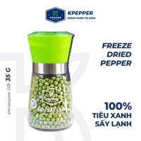 Tiêu xanh sấy lạnh K Pepper 35g kèm cối xay tiêu cầm tay tiện lợi