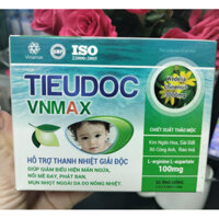 TIEUDOC VNMAX tiêu độc gan , hỗ trợ thanh nhiệt giải độc, giảm mẩn ngứa, mày đay, phát ban, mụn nhọt do nóng trong.