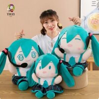 Tiezi Hatsune Miku Sang Trọng Búp Bê, Đồ Chơi Nhồi Bông Kawaii Fufu Miku, Búp Bê Nhồi Bông Dễ Thương 20 / 30cm Hoạt Hình Hatsune Miku Đồ Chơi Sang Trọng Quà Tặng Sinh Nhật