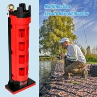 Tiezi Hộp Câu Cần Đứng, Hộp Câu Cá Đế Chắc Chắn Di Động, Bộ Phận Gắn Xô Thiết Kế Chụp Bền Chèn Thanh Kẹp Màn Hình Giá Đỡ Thiết Bị Chèn