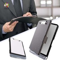 Tiezi Hộp Clipboard Văn Phòng Phẩm Tập Tin Tổ Chức Nhẹ Học Nhựa Có Hộp Đựng Slimcase