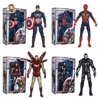 Tiezi Marvel Nhân Vật Hành Động, Đồ Trang Trí Captain Avengers Đồ Chơi Mô Hình, Trẻ Em Người Lớn Khớp Di Chuyển Được Hulk Cậu Bé Mát Thanos Búp Bê Hình Quà Tặng Sinh Nhật