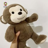 Tiezi Mô Phỏng Búp Bê Khỉ, Gối Nhồi Bông Siêu Mềm Đồ Chơi Khỉ Sang Trọng, Thú Thú Hoang Dã Kawaii Đáng Yêu Hoạt Hình Khỉ Thú Nhồi Bông Trẻ Em & Người Lớn