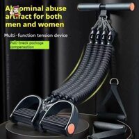 Tiezi Pedal Pull-Up Sit-Up Trainer, Dây căng bàn đạp hạng nặng giảm béo bụng, Dây kéo tập thể dục Chống trượt 2 / 3 / 4 sợi Dây căng đa chức năng có tay cầm & bàn đạp