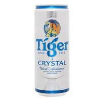 Tiger bạc Crystal 330ml