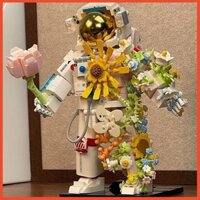 🔥Tik Tok Gift Compatible with Lego building blocks astronauts and astronauts assemble toys, sunflowers, bouquets for boys and girls for the new year Home Decor
