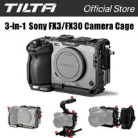 Tilta Full Camera Lồng Cho FX3 / FX30 V2 Top Plate NATO Rail Giày Lạnh 1 / 4 "" -20 và 3 / 8 "-16 Thumb Vít Thiết Kế Màu Đen