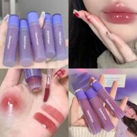 Tím Plumping Lip Gloss Cho Phụ Nữ & Bé Gái Dưỡng Ẩm Sắc Tố Cao Bóng Nước Lâu Dài Với Sáng Bóng