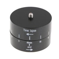 Time Lapse Tripod Head for   Smartphone Black