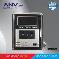 Timer điện tủ 2 số ANV T2D-NT 24~240VAC/DC Winsun