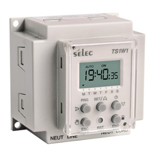 Timer Switch Selec TS1W1-1-20A-230V