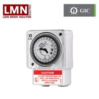 Timer thời gian thực 24h loại vặn cơ 240VAC, Daily Dial, Base/DIN Mounting GIC J648B1