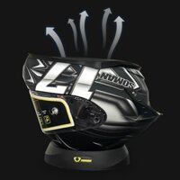 Timi2 Mũ Bảo Hiểm Giá Đỡ Móc Helmts Đứng Mũ Bảo Hiểm Hỗ Trợ Miếng Lót Mũ Bảo Hiểm Donut Vòng Phụ Kiện Xe Máy