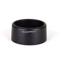 TÍN Hood Che Nắng Zoom Ống kính Che Nắng Bảo Vệ Cho Canon 50mm f/1.4 ES-71II 58mm Bóng Camera bao da Bảo Vệ Phụ Kiện