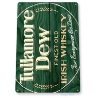 Tin SIGN Tullamore Dew Irish Whisky Store Brew Bia Rượu Shop Bar Pub