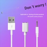 Tina TINA Rung Máy Mát Xa Ngoài Kiểm Soát Cáp Sạc Từ Tính Hai Điểm galaku Pin Loại Đầu Tròn Sạc Dữ Liệu