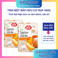 Tinh Bột Bắp - Tinh Bột Ngô Hữu Cơ Ruf 400g