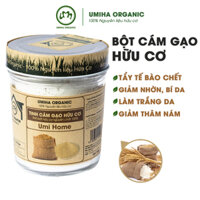 Tinh Bột Cám Gạo Nguyên Chất UMIHOME 135g Dùng cho dưỡng da loại bỏ mụn, tẩy da chết hiệu quả tại nhà