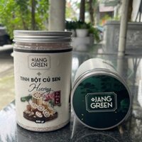 Tinh bột Củ Sen Hương - Jang Green Nguyên chất từ củ sen Hương tươi Việt Nam, Hữu cơ