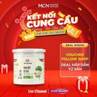 Tinh bột củ sen nguyên chất sen quê Bác, hữu cơ tự nhiên quy trình nghiêm ngặt, hộp tiện lợi 250g