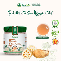 Tinh bột củ sen nguyên chất bột củ sen nguyên chất Beahea 1kg Từ trang trại VietGAP Nhà Việt Green