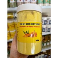 TINH BỘT NGỆ VÀNG NGUYÊN CHẤT HỘP 500G