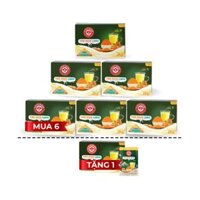Tinh bột nghệ canxi uống liền đẹp d.a xư.ơng chắc khỏ.e Honimore 18 gói Mua 6 tặng 1