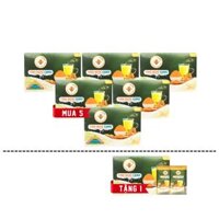 Tinh bột nghệ canxi uống liền đẹp d.a xư.ơng chắc khỏ.e Honimore 18 gói Mua 5 tặng 1