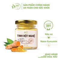 Tinh bột nghệ cao cấp nguyên chất nguyên liệu hữu cơ đã được kiểm nghiệm chất lượng - Nông sản sạch HNT TBN30