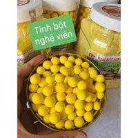 TINH BỘT NGHỆ DẠNG VIÊN [ HỦ 1 KG ] [Sản phẩm được chọn lọc từ 100% củ nghệ vàng tươi hái trực tiếp tại vườn ]. *