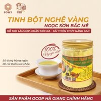 Tinh bột nghệ núi đá Bắc Mê- Hà Giang, nguyên chất, nhiều CUCUMIN tốt cho dạ dày, phụ nữ sau sinh, 300G