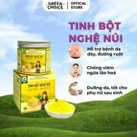 Tinh bột nghệ núi nguyên chất CÔ GÁI BH.NONG 200g chống viêm làm lành vết thương tốt cho mẹ sau sinh