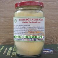 Tinh bột nghệ vàng lọ thủy tinh 200g Thực Dưỡng Bà Loan