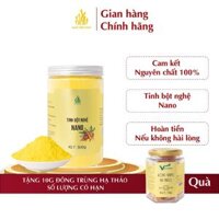 Tinh bột nghệ Vàng Nano nguyên chất Nam Tiến Phát giúp tăng cường sức khỏe, làm đẹp da (Hộp 500g)