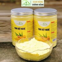 Tinh bột nghệ vàng nguyên chất AnNut, bột nghệ nguyên chất an toàn tốt cho sức khỏe