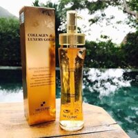 Tinh chất 3W Clinic dưỡng trắng da chống lão hóa collagen luxury gold 150ml Hàn Quốc