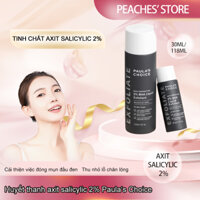 Tinh chất axit salicylic 2% của Paula's Choice loại bỏ mụn trứng cá cải thiện mụn đầu đen, làm sạch lỗ chân lông và kiểm