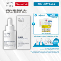 Tinh Chất B5 12% Phục Hồi Da Cấp Ẩm Bioverse B512 Repair Hydrating Booster 30ml - Skin Studio