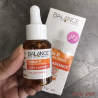 Tinh chất BALANCE Active Formula Vitamin C Brightening 30ml | Serum làm sáng da mờ thâm balance