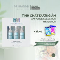 Tinh chất Bổ Sung Độ Ẩm, Làm Mềm Da Dr.Grandel Ampoules Selection HYALURON 9ml