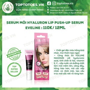 Tinh chất căng mọng môi Hyaluron Eveline