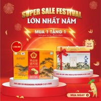 Tinh Chất Cao Linh Chi Mugunghwa Premium Hộp 2 Lọ x 250G