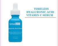 Tinh chất cấp ẩm, dưỡng trắng da Timeless Hyaluronic Acid + Vitamin C Serum